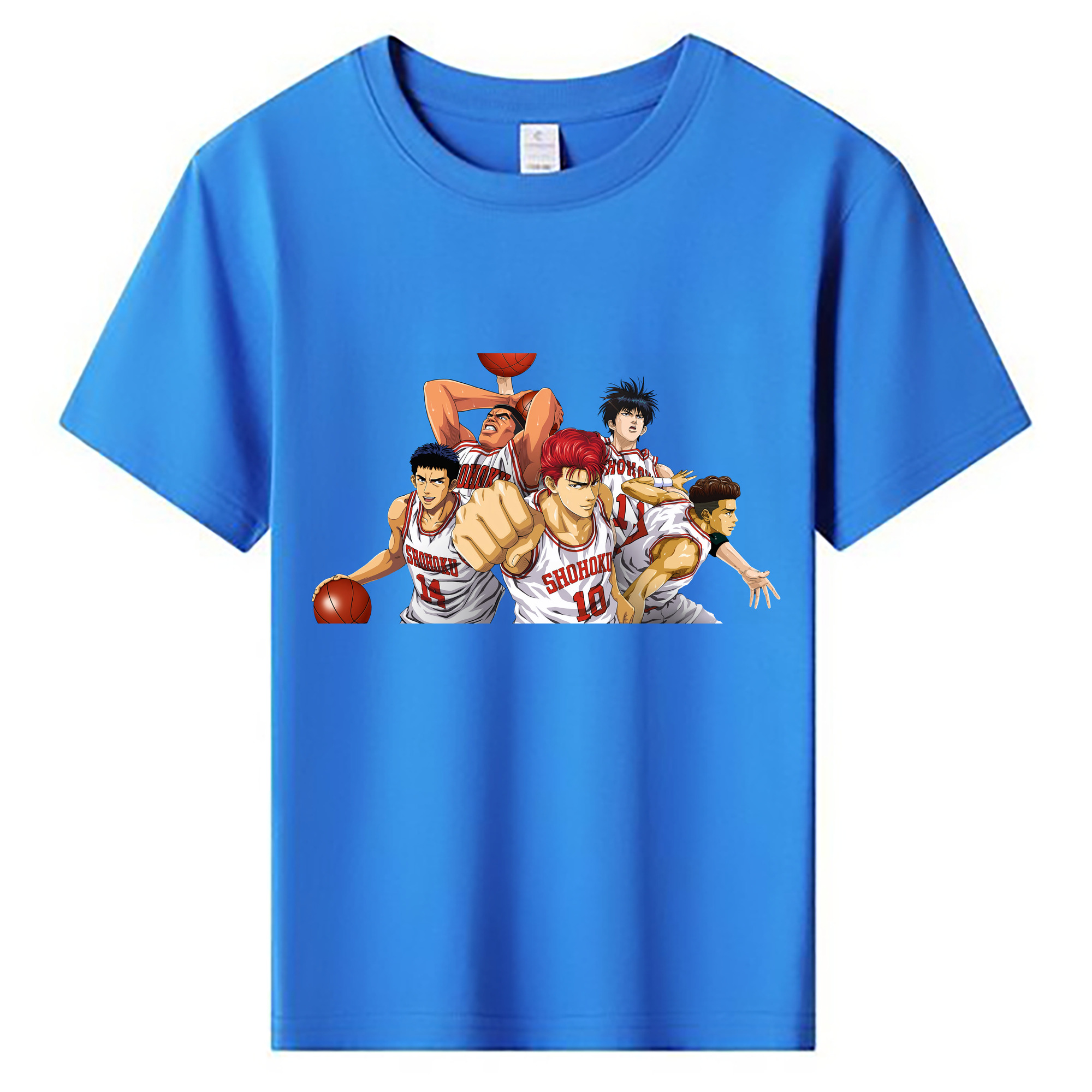 （画像用） SLAM DUNK／スラムダンク 綿100％キッズTシャツ（フロントプリント）